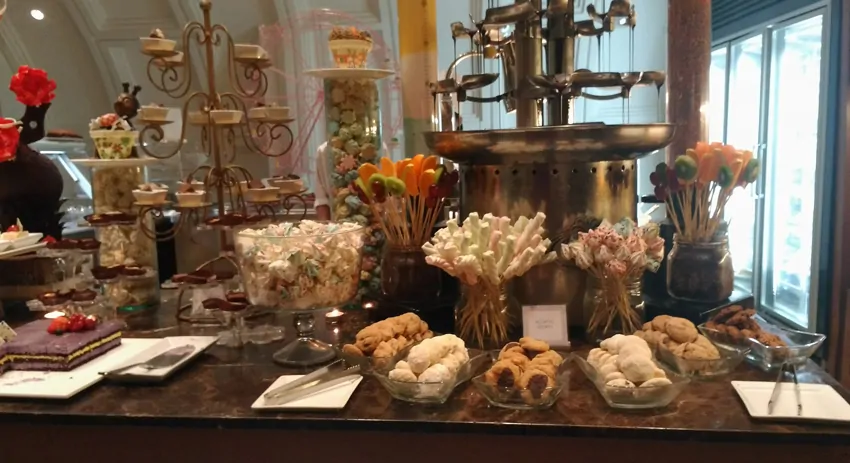 Manila Hotel - Sugar desserts buffet